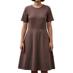Everlane Sheath Dress Brown XL